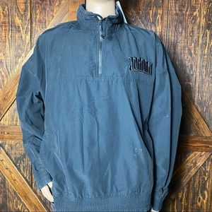 New M Nike Air Jordan Jumpman Sport DNA Jacket 1/2-zip Neckline Black DA7165-010